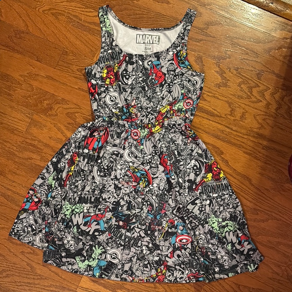 Marvel Comics Dress - Multicolor